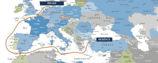 Derince, Turkey - Brake, Germany